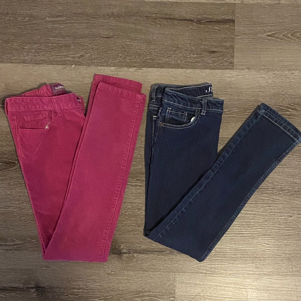 Old navy and crazy 8 jeans